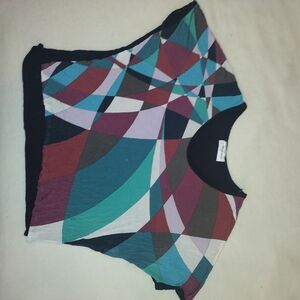 designer crop blouse